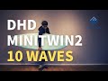 DHD MINITWIN2 中級者が10本の波に乗ってみたライディング映像と速さを追い求めない理由