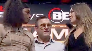 Claressa Shields STARES DOWN Kelsey Desantis In Third MMA FIGHT | FULL PRESS CONFERENCE