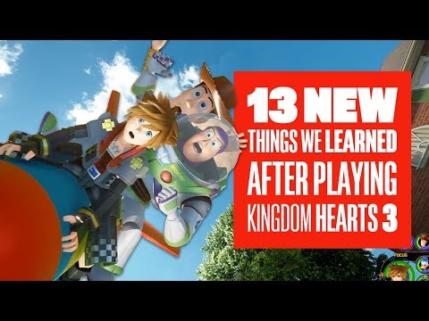 13 Things We Know After Playing Kingdom Hearts 3 - New Kingdom Hearts 3 Gameplay