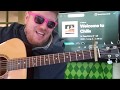 How To Play Welcome To Chilis Yung Gravy, bbno$ guitar // guitar tutorial beginner lesson easy