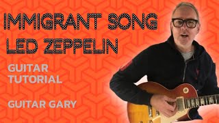 Immigrant song - Led Zeppelin guitar lesson