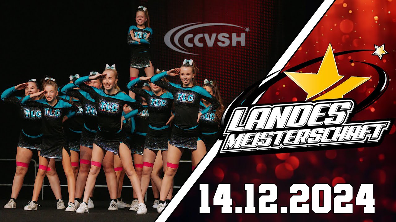 TLC Twixies - Cheerleading Landesmeisterschaft Nord 2024 in Husum - Youth Cheer - Level 2