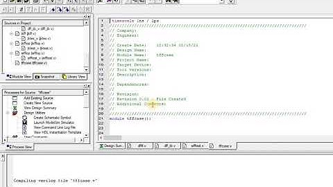 T FLIP FLOP USING CASE STATEMENT IN VERILOG
