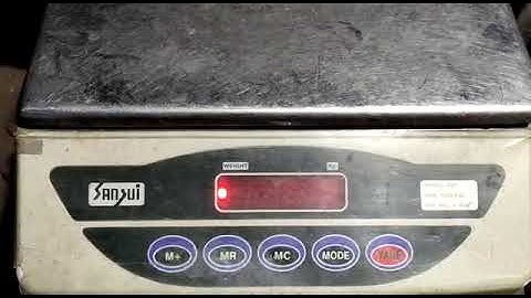 Sansui 15/30 kg 2/5 g ka load sating model ssp