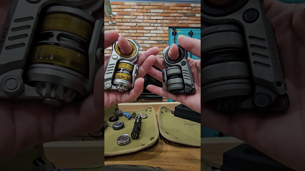 GoBiggeR SiniaN SS/PEI polished and Titanium unboxing #fidgettoys