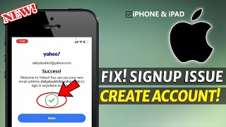 How to Create Yahoo Email Account on iPhone? | Fix! Too Many Failed Attempts