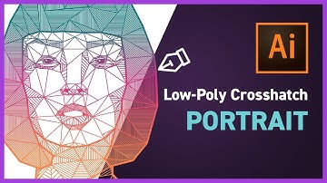 Low-poly Crosshatch Vector Design with Adobe Illustrator CC