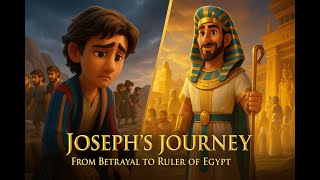 Joseph’s Journey: From Betrayal to Ruler of Egypt | Animated Bible Story