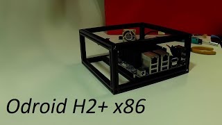 Odroid H2+ x86 media player in a Makerbeam case - part 3