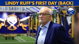 'We're All On Board' | BehindTheScenes Of Head Coach Lindy Ruff's First Day In Buffalo