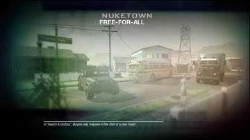 Call of Duty Black Ops - Free For All Chaos on Combat Training with Veteran Bots!