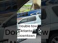 Double tow Atlanta downtown
