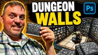 Designing Modular Dungeon Walls for Tabletop Games