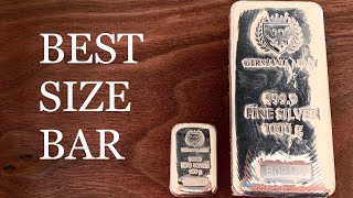 Best Size Silver Bar to Stack Right Now  Surprising Answer Revealed