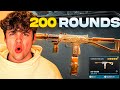 *NEW* 200 ROUND SMG in Warzone! (World Record)