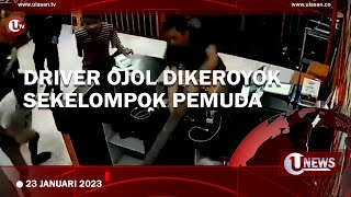 Driver Ojol Dikeroyok Sekelompok Pemuda Di Rumah Makan U-News