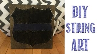 String Art -  DIY Police Shield | #75