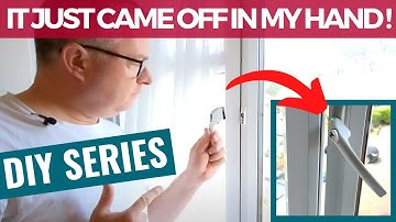 How to replace a UPVC window handle