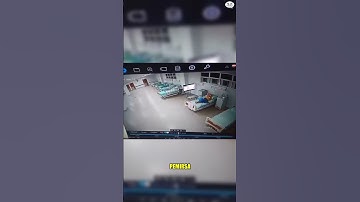 PENAMPAKAN SETAN ASLI TEREKAM KAMERA CCTV DI SEBUAH RUMAH SAKIT #shorts #penampakan