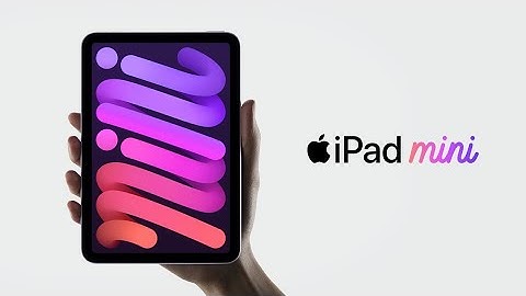 Introducing the all new iPad mini | Official Introduction