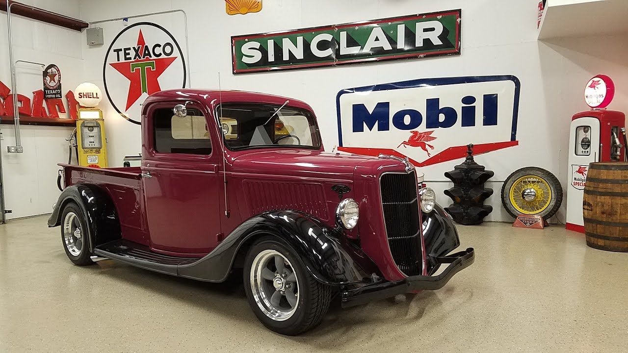 1936 Ford Truck Hot Rod Custom Flat Head