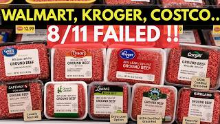 The Ground Beef Test That Exposed Walmart, Kroger, Costco & 8 More Stores