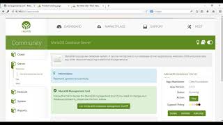 Database Server Di ClearOS 7