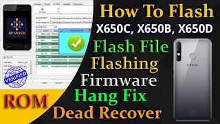 How To Flash Infinix Hot 8 With Free Tool Software Repair Orange State Fix X650C | X650B | X650D