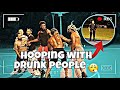 PLAYING BASKETBALL AGAINST DRUNK PEOPLE (FIGHT BROKE OUT &amp; COPS CAME) Ft. Lil Durk