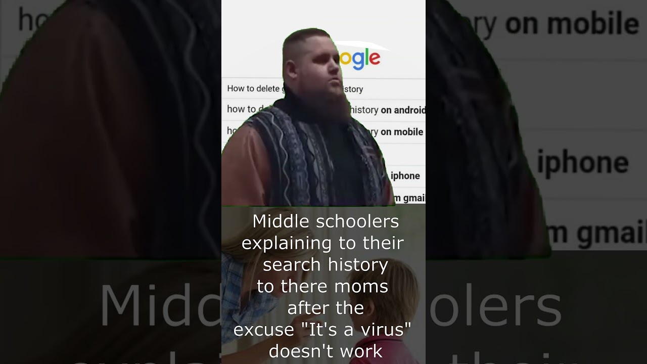 Its a virus Mom! 