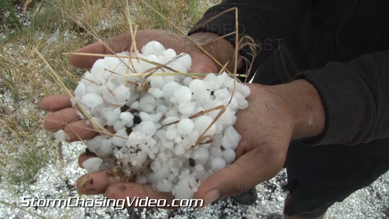 6/25/2015 Strasburg, CO Hail And Severe Storms B-Roll