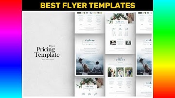 Flyer Template: Photography Pricing Guide Flyer