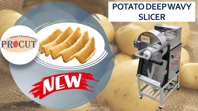 PROCUT Potato Waffle Fry Cutter - Procut Food Machinery