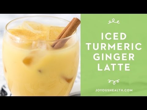 Iced Turmeric Ginger Latte