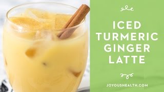 Iced Turmeric Ginger Latte