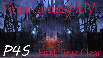 FFXIV Raid: Pandæmonium Asphodelos - The Fourth Circle (Savage) P4S First Time Clear [MCH POV]