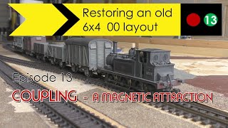 Kadee magnetic couplings for Havant Aclew and why I am not keen on the tension lock versions