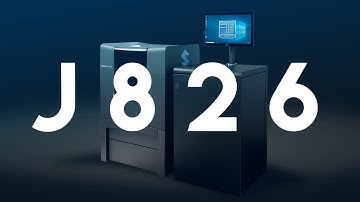 Stratasys J826 Full Colour, Multi-Material 3D Printer Product Overview