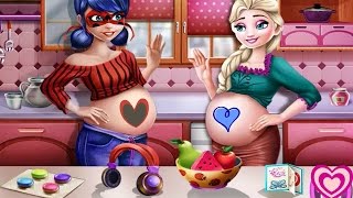 Cute Ladybug & Elsa Pregnant BFFS Watch and Enjoy Waiting for the Newborns screenshot 2