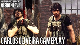 Dead By Daylight - Carlos Oliveira Gameplay Resident Evil Project W Chapter