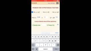 StatSuite iOS (iPhone, iPad).  "Power" menu screenshot 5