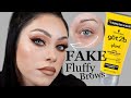 FLUFFY BROW TUTORIAL | HOW TO FAKE THICK BROWS!