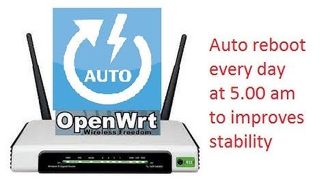 OpenWrt reboot Schedule. Bangla tutorial. #openwrt_bangla