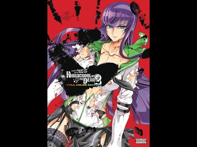 Mangá High School Of The Dead Completo - Full Color Edition