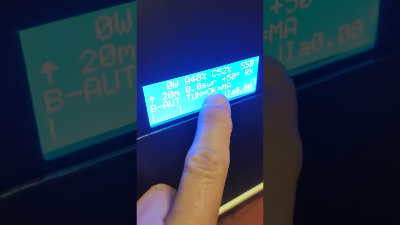 Усилитель на ГУ43Б, работа тюнера. - YouTube