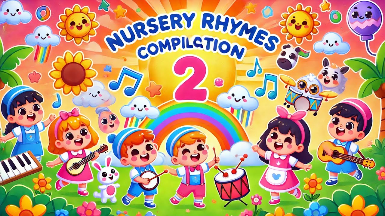 Nursery Rhymes Compilation 2 | Kids Songs | Sing Along Adventures ...