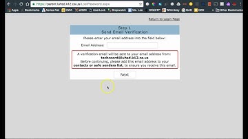 Aeries: Students Reset Password