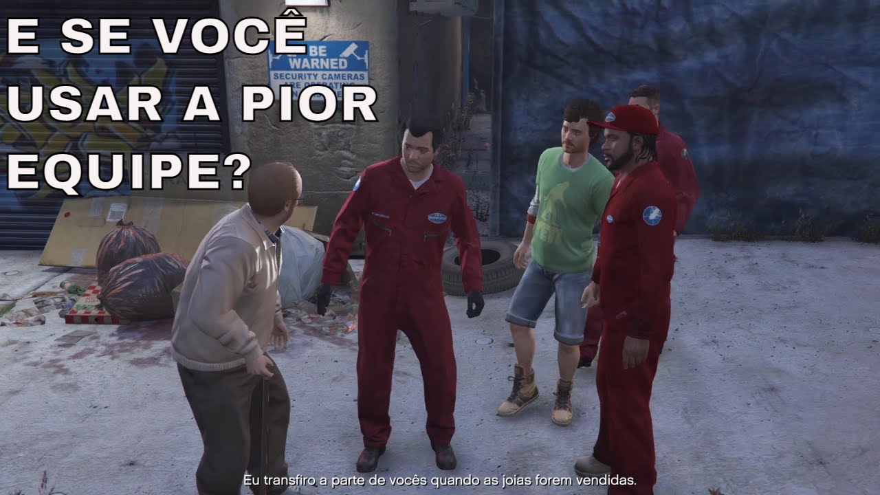 GTA V - Cadê o Game - Equipe dos golpes