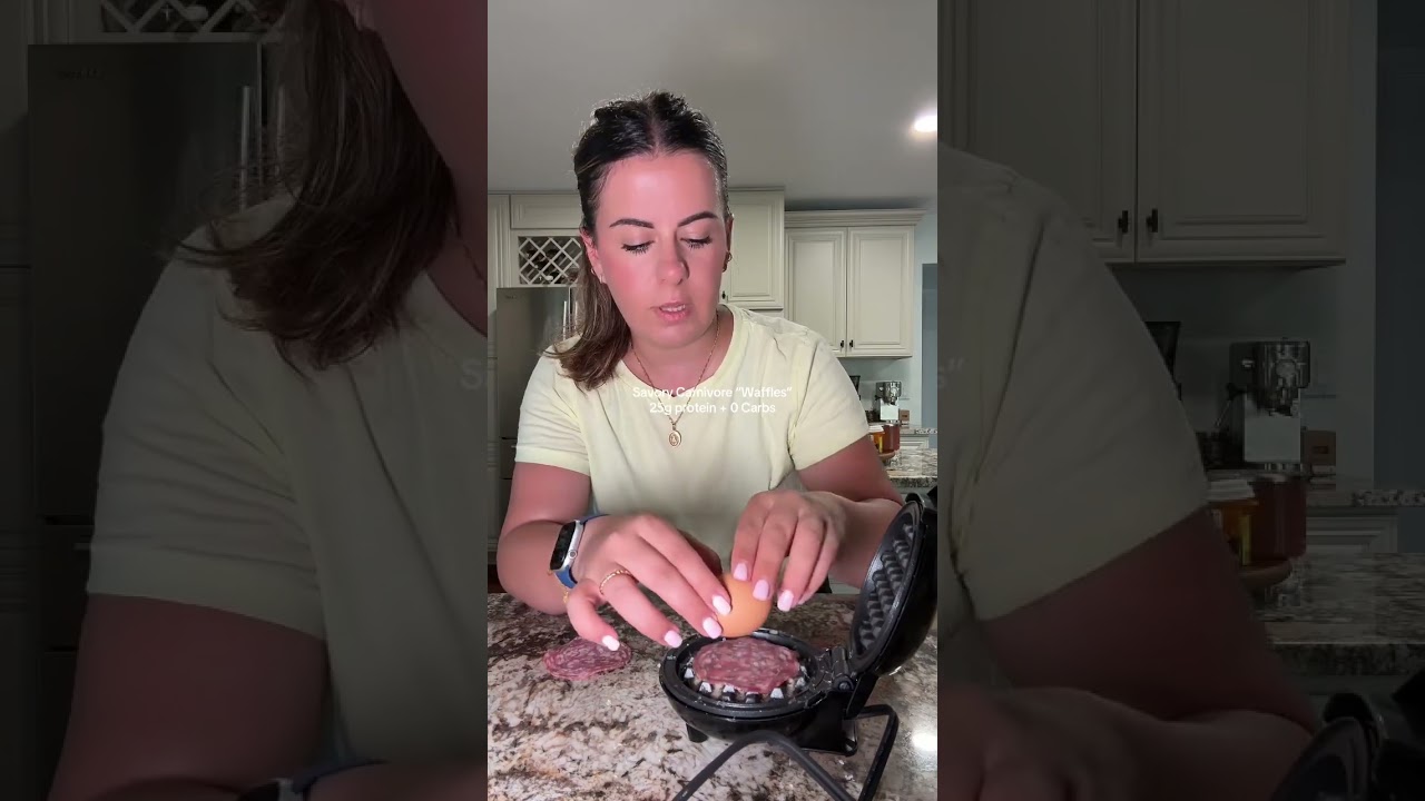 LAZY Carnivore Waffles Recipe