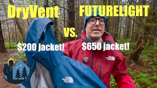 $650 vs $200 — North Face FUTURELIGHT vs DryVent | Why FUTURELIGHT Costs 3x More Than DryVent.